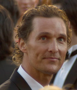 Actor, Matthew McConaughey