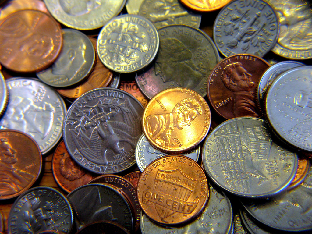 Debasing the currency - penny now costs 1.82 cents to make; nickel 6.6 cents